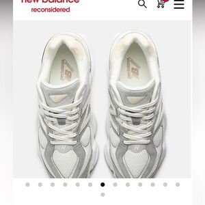 New Balance 9060 Slate Grey Calcium. Womens size 9.5.  Men’s size 8.  Worn once